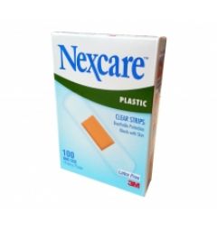 Băng keo cá nhân trong suốt 3M Nexcare Plastic Clear Strips 100 miếng