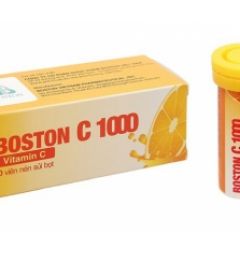 BOSTON C 1000 Box of 01 tube x 10 effervescent tablets.