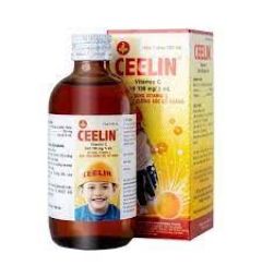 Ceelin- Siro vitamin C dành cho trẻ em - 120 ml 