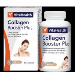Thực phẩm bảo vệ sức khỏe VitaHealth Collagen Booster Plus (60 viên)