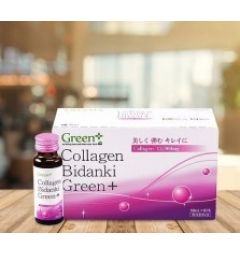 Nước uống Collagen Bidanki Green+ 12.000mg – Đẹp da, chống lão hóa