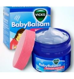 DẦU GIỮ ẤM EM BÉ BABY BALSAM - VICKS 50g