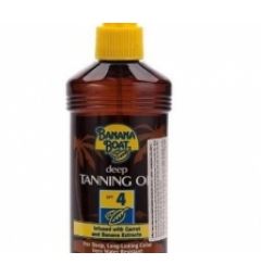 Dầu tắm nắng bảo vệ da Banana Boat Protective Tanning Oil SPF4 236ml 