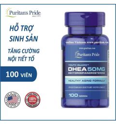 VIÊN UỐNG PURITAN’S PRIDE DHEA 50MG HỘP 100 VIÊN