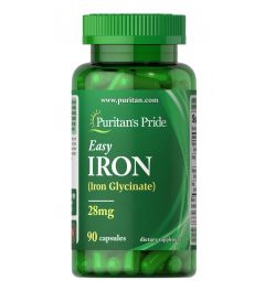 Puritan’s Pride Easy Iron 28mg 90 tabs