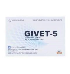 Givet 5 (montelukast 5mg)