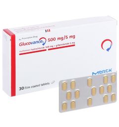 Glucovance 500mg/5mg