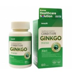 Inno.N Condition Ginkgo Tăng Tuần Hoàn Lưu Thông Máu – Hộp 60 Viên