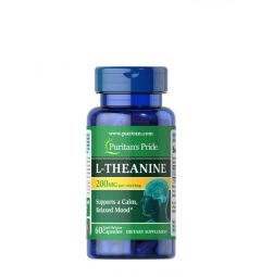 THỰC PHẨM CHỨC NĂNG BỔ NÃO PURITAN'S PRIDE L-THEANINE 200MG 60 VIÊN