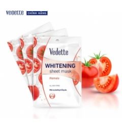 Mặt nạ giấy trắng da Vedette Cà Chua 22ml