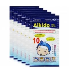 Miếng Dán Làm Mát Aikido Gel Cool Patch 6 miếng