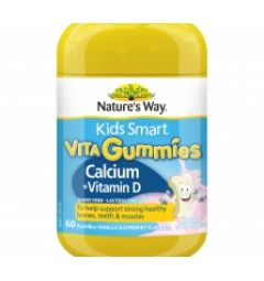 Nature'S Way Kids Smart Vita Gummies Canxi + Vitamin D