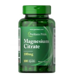 Puritan's Pride Magnesium Citrate 100 100 tabs