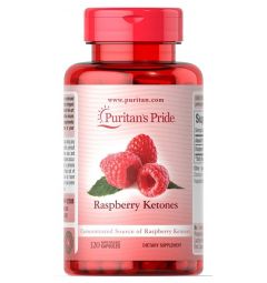 Viên Uống Hỗ Trợ Giảm Cân Puritan's Pride Raspberry Ketones 100mg, 120 viên