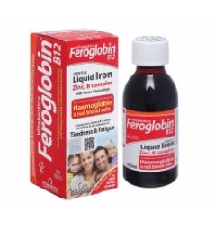 Siro Vitabiotics Feroglobin B12 Liquid hỗ trợ quá trình tạo máu chai 200ml