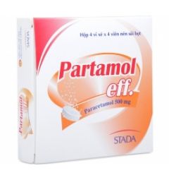 THUỐC GIẢM ĐAU VÀ HẠ SỐT PARTAMOL 500MG