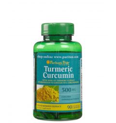 Viên nghệ Puritan's Pride Turmeric Curcumin 500mg 90 viên 