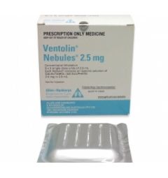 VENTOLIN NEBULES 2.5MG/2.5ML