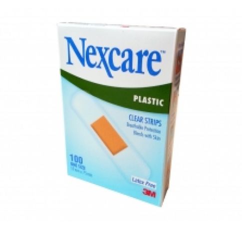 Băng keo cá nhân trong suốt 3M Nexcare Plastic Clear Strips 100 miếng