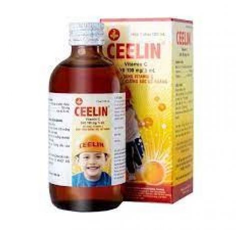 Ceelin- Siro vitamin C dành cho trẻ em - 120 ml 