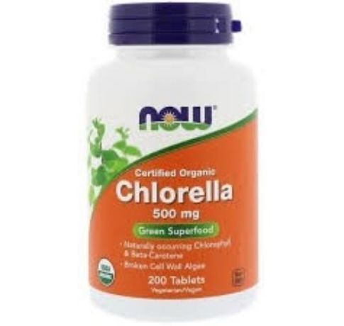 NOW Organic Chlorella 500 mg 