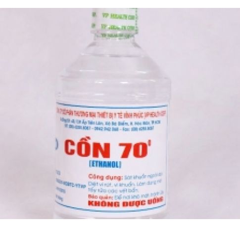 CỒN 70 VĨNH PHÚC 500ml