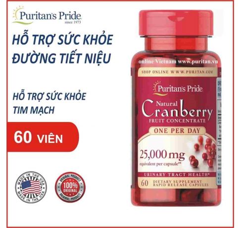 Cranberry 25000mg 60 viên