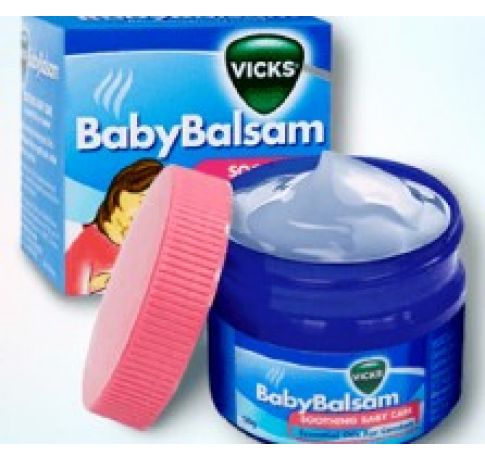 DẦU GIỮ ẤM EM BÉ BABY BALSAM - VICKS 50g