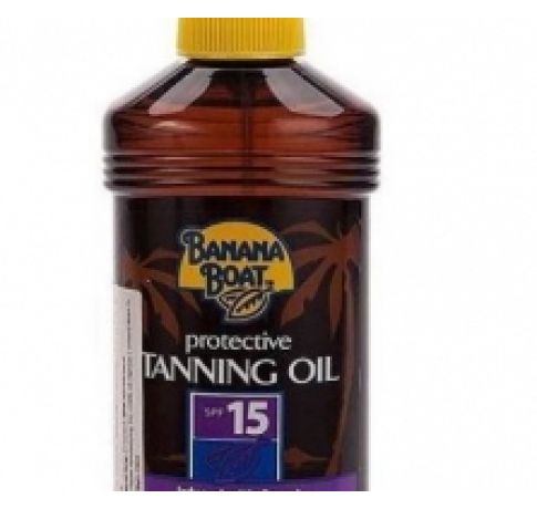 Dầu tắm nắng bảo vệ da Banana Boat Protective Tanning Oil SPF15 236ml 