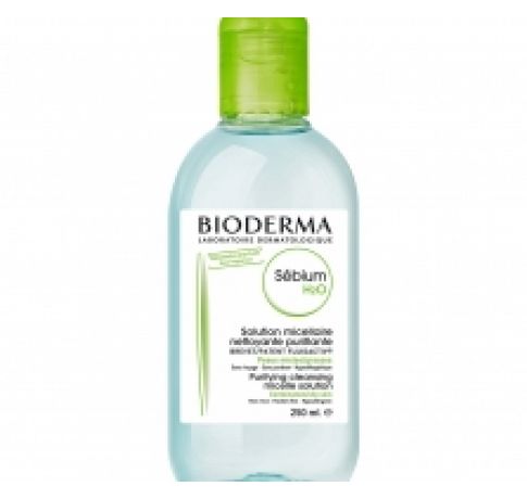 Dung Dịch Rửa Mặt Và Tẩy Trang Dạng Hạt BIODERMA SEBIUM H2O 250ml 