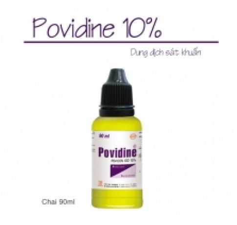 DUNG DỊCH SÁT KHUẨN POVIDINE 10% 90ml 