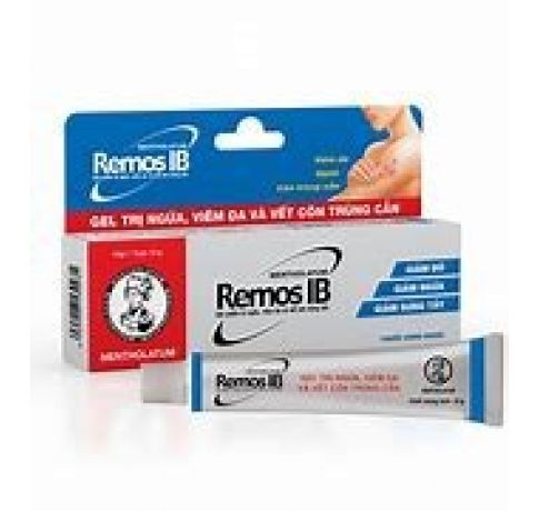 GIẢM NGỨA - ĐỎ - SƯNG - TẤY REMOS IB GEL 10g