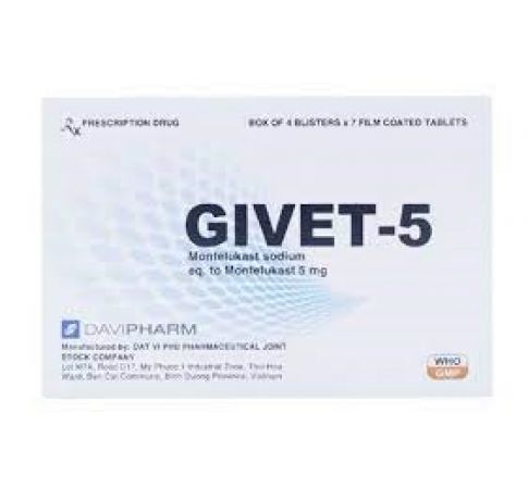 Givet 5 (montelukast 5mg)