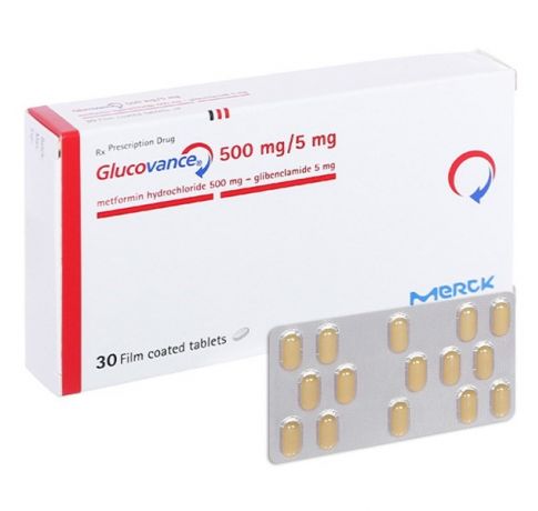 Glucovance 500mg/5mg