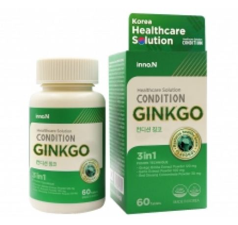 Inno.N Condition Ginkgo Tăng Tuần Hoàn Lưu Thông Máu – Hộp 60 Viên