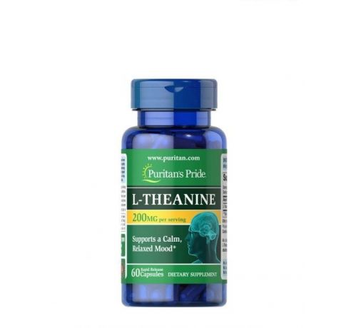 THỰC PHẨM CHỨC NĂNG BỔ NÃO PURITAN'S PRIDE L-THEANINE 200MG 60 VIÊN