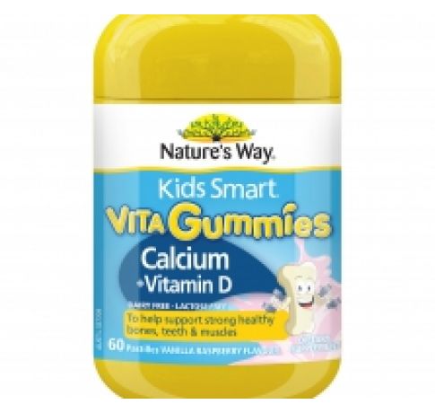 Nature'S Way Kids Smart Vita Gummies Canxi + Vitamin D