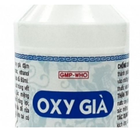 NƯỚC OXY GIÀ GMP-WHO 60ml