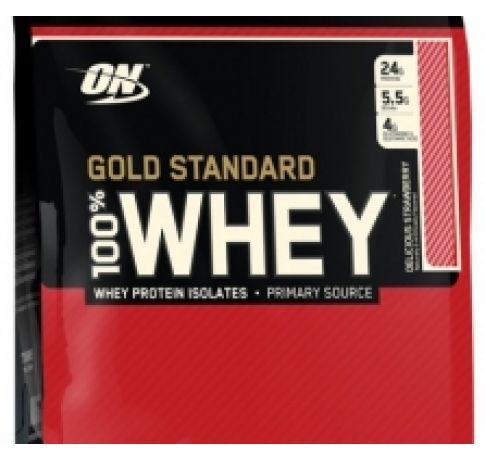 ON Gold Standard 100% Whey -  Delicious Strawberry 10 Lbs