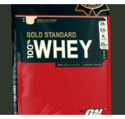 ON Gold Standard 100% Whey -  Vanilla Ice Cream 10 Lbs