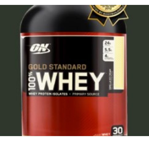 ON Gold Standard 100% Whey - Delicious Vanilla Ice Cream 2Lbs