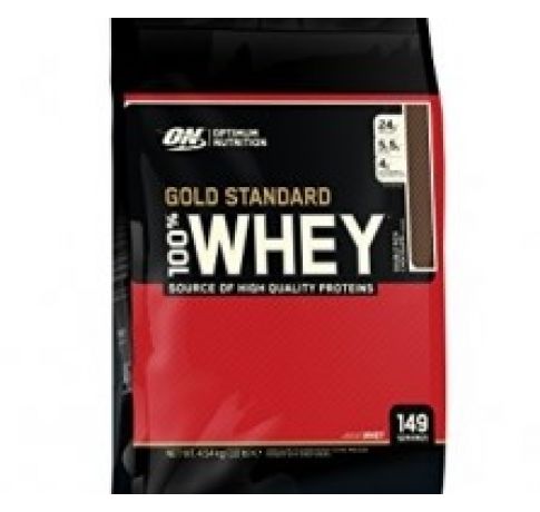 ON Gold Standard 100% Whey - Double rich Chocolate 10 Lbs