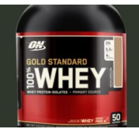 ON Gold Standard 100% Whey - Mocha Cappuccino  3.53 Lbs