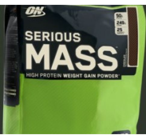 ON Serious Mass -  Chocolate  12 Lbs