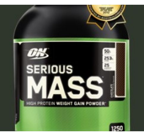 ON Serious Mass -  Chocolate  6 Lbs