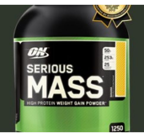 ON Serious Mass - Banana   6 Lbs