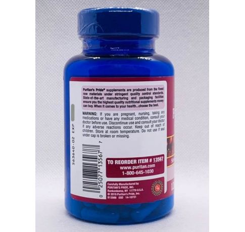 Tinh chất lựu Puritan’s Pride Pomegranate Extract 250mg 120 Capsules