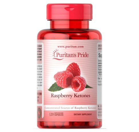 Viên Uống Hỗ Trợ Giảm Cân Puritan's Pride Raspberry Ketones 100mg, 120 viên