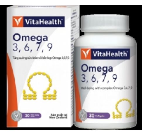 Thực phẩm bảo vệ sức khỏe VitaHealth Omega 3,6,7,9 ( 30 viên)