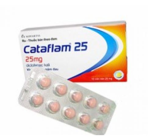 THUỐC CATAFLAM 25 MG